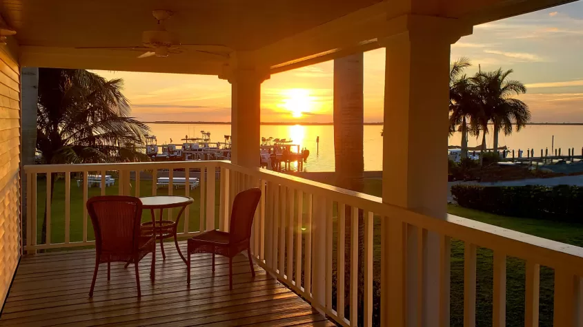 Porch Sunset